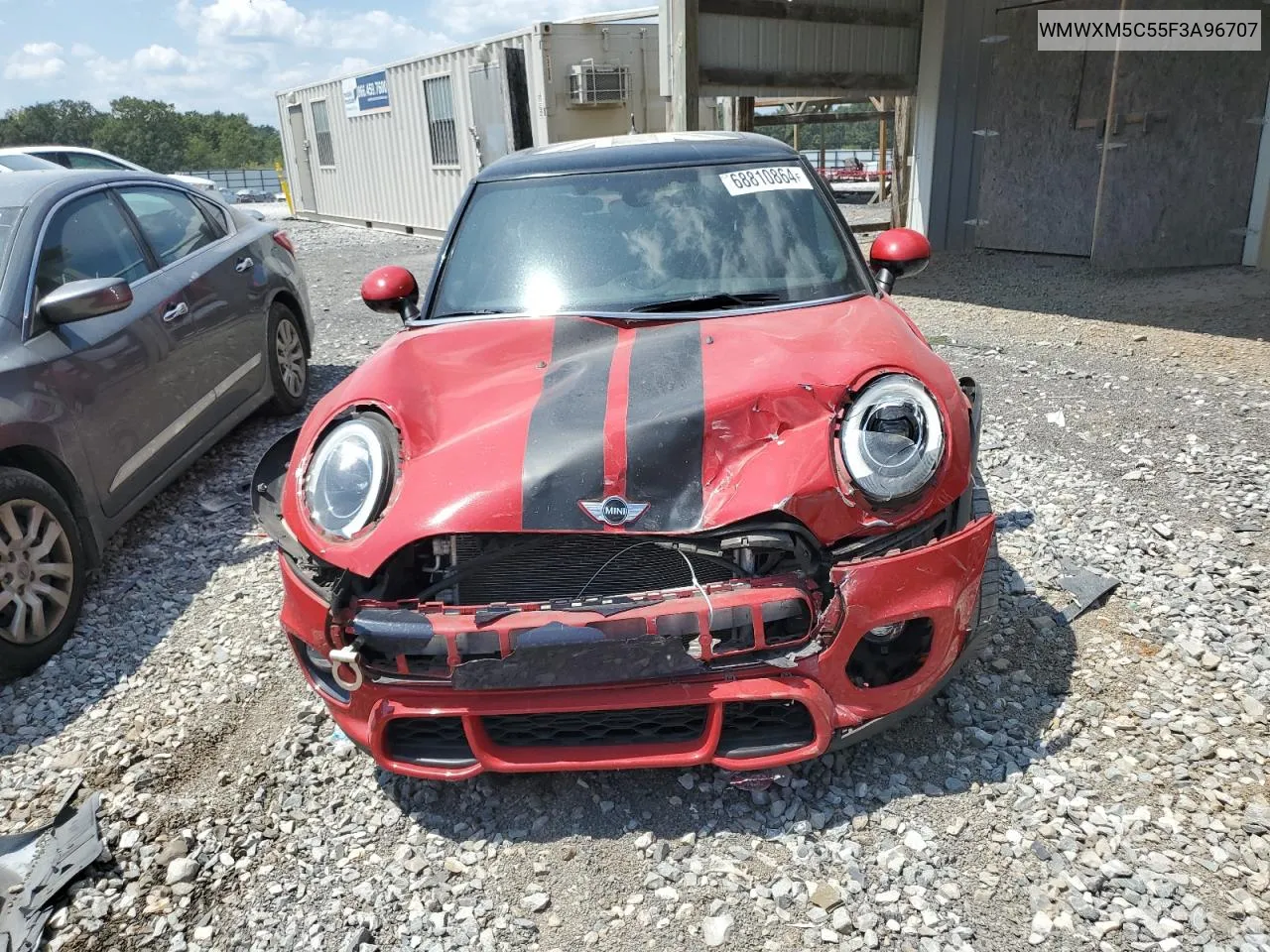 2015 Mini Cooper VIN: WMWXM5C55F3A96707 Lot: 68810864