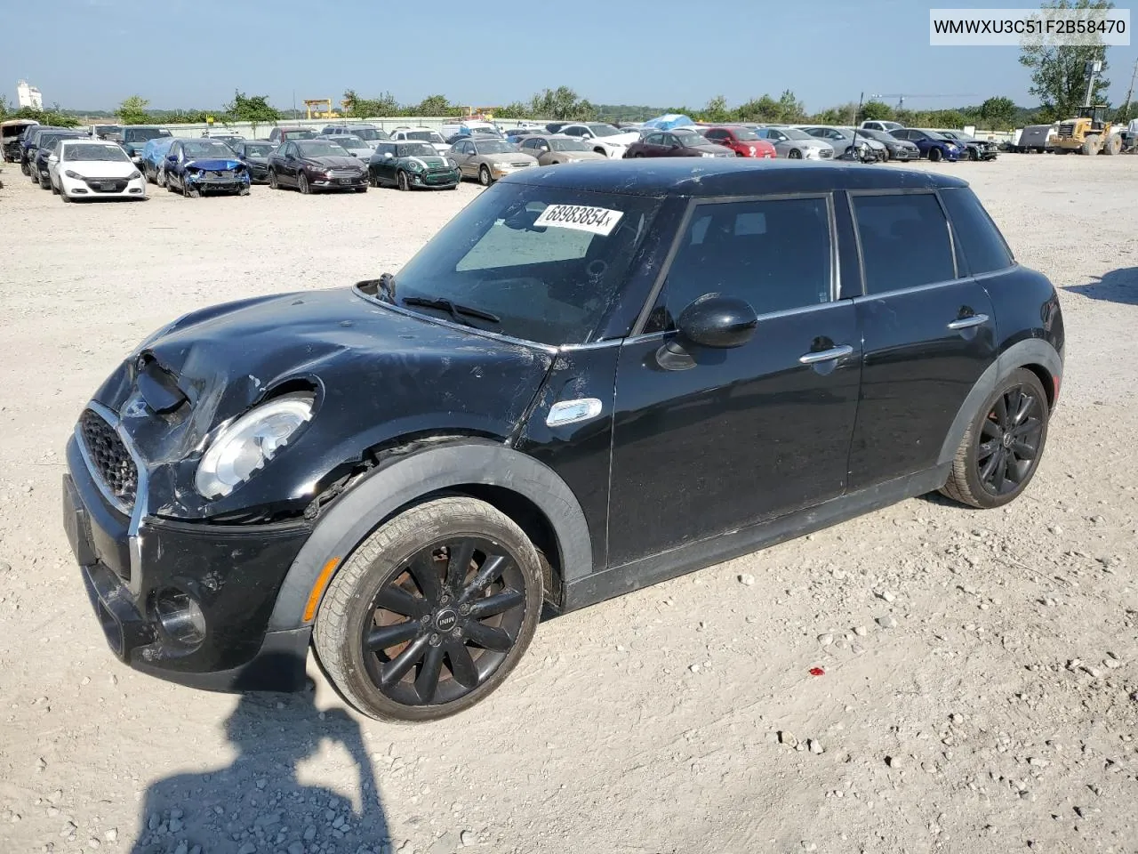 2015 Mini Cooper S VIN: WMWXU3C51F2B58470 Lot: 68983854