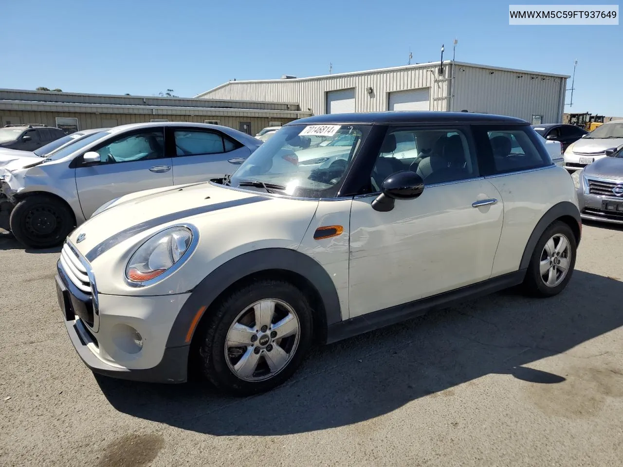 2015 Mini Cooper VIN: WMWXM5C59FT937649 Lot: 70146814