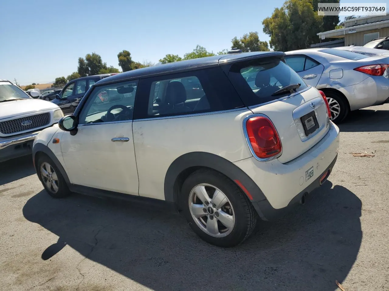 2015 Mini Cooper VIN: WMWXM5C59FT937649 Lot: 70146814