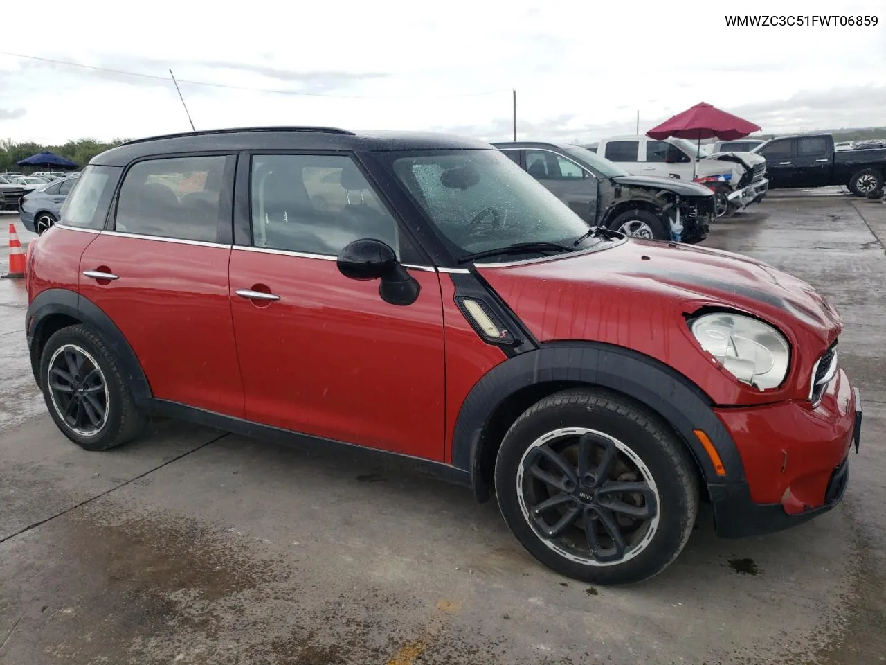 WMWZC3C51FWT06859 2015 Mini Cooper S Countryman