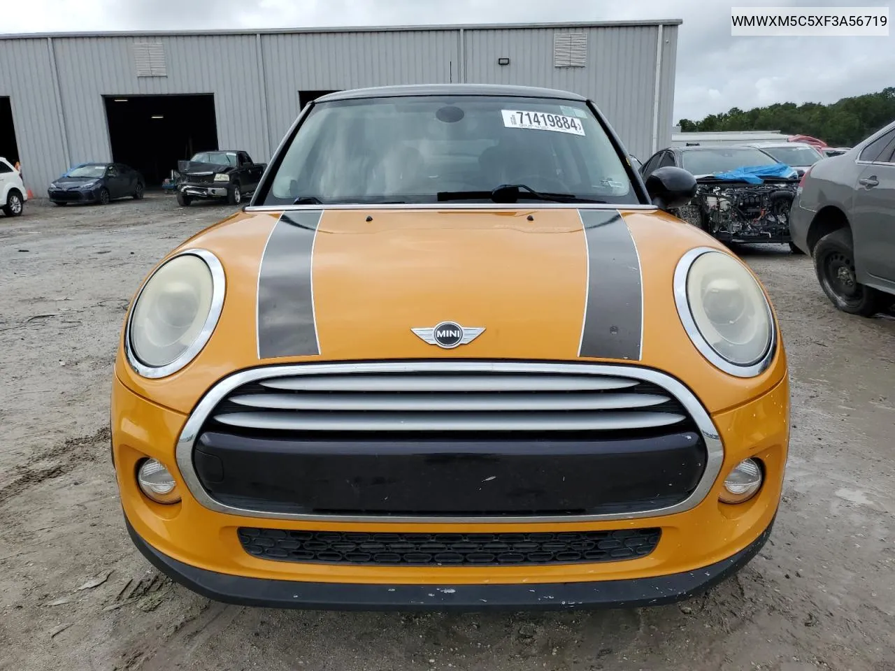 2015 Mini Cooper VIN: WMWXM5C5XF3A56719 Lot: 71419884