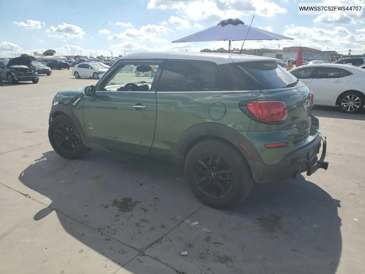 WMWSS7C52FWS44707 2015 Mini Cooper S Paceman