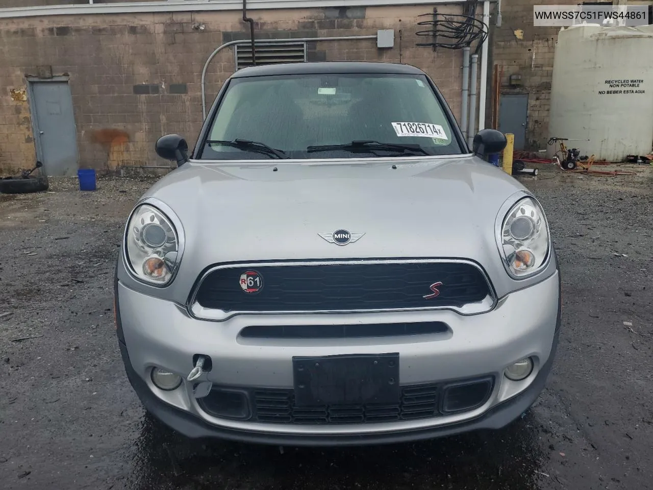 WMWSS7C51FWS44861 2015 Mini Cooper S Paceman