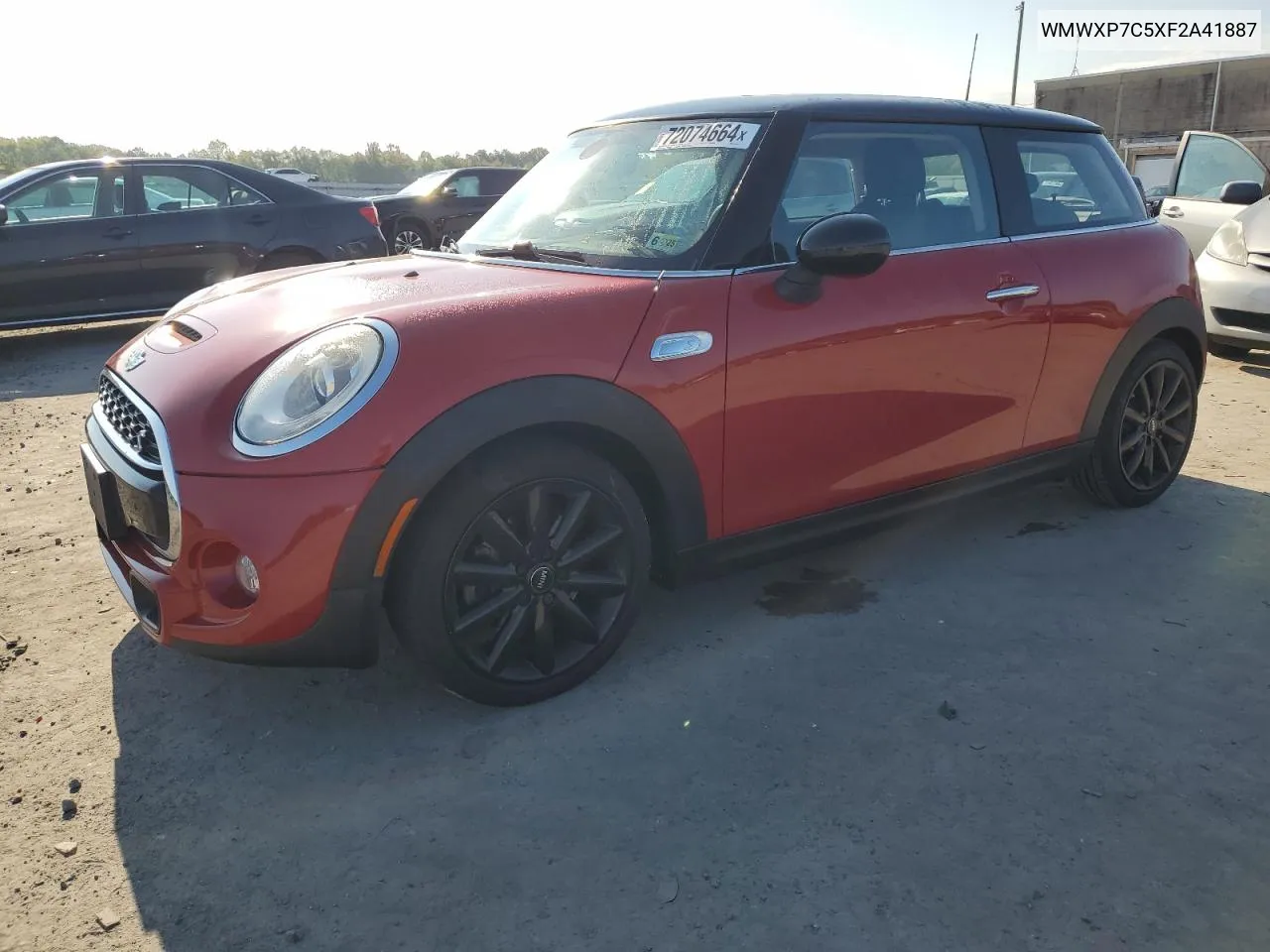 WMWXP7C5XF2A41887 2015 Mini Cooper S