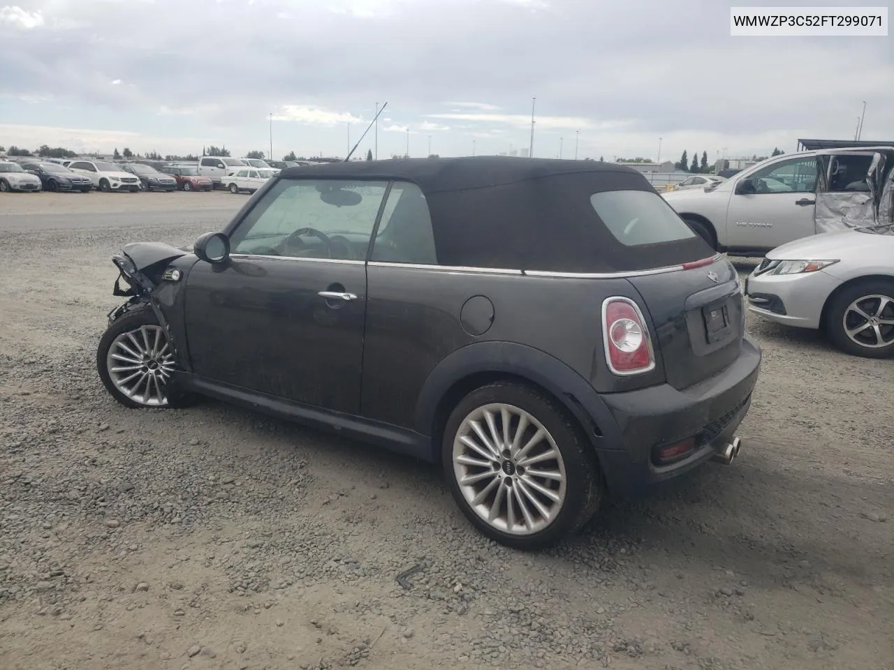 2015 Mini Cooper S VIN: WMWZP3C52FT299071 Lot: 72287654