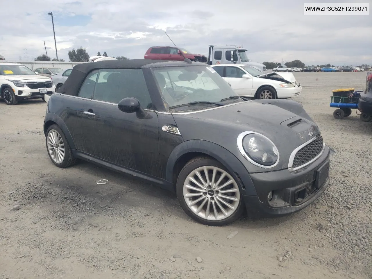 2015 Mini Cooper S VIN: WMWZP3C52FT299071 Lot: 72287654