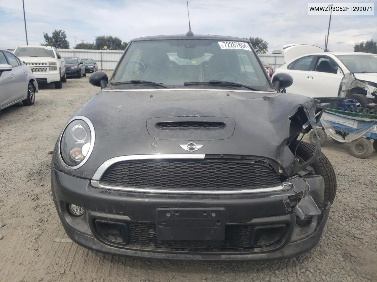 2015 Mini Cooper S VIN: WMWZP3C52FT299071 Lot: 72287654