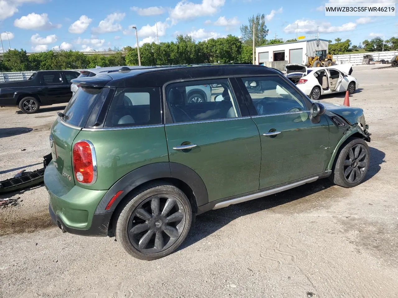 2015 Mini Cooper Countryman VIN: WMWZB3C55FWR46219 Lot: 72545594