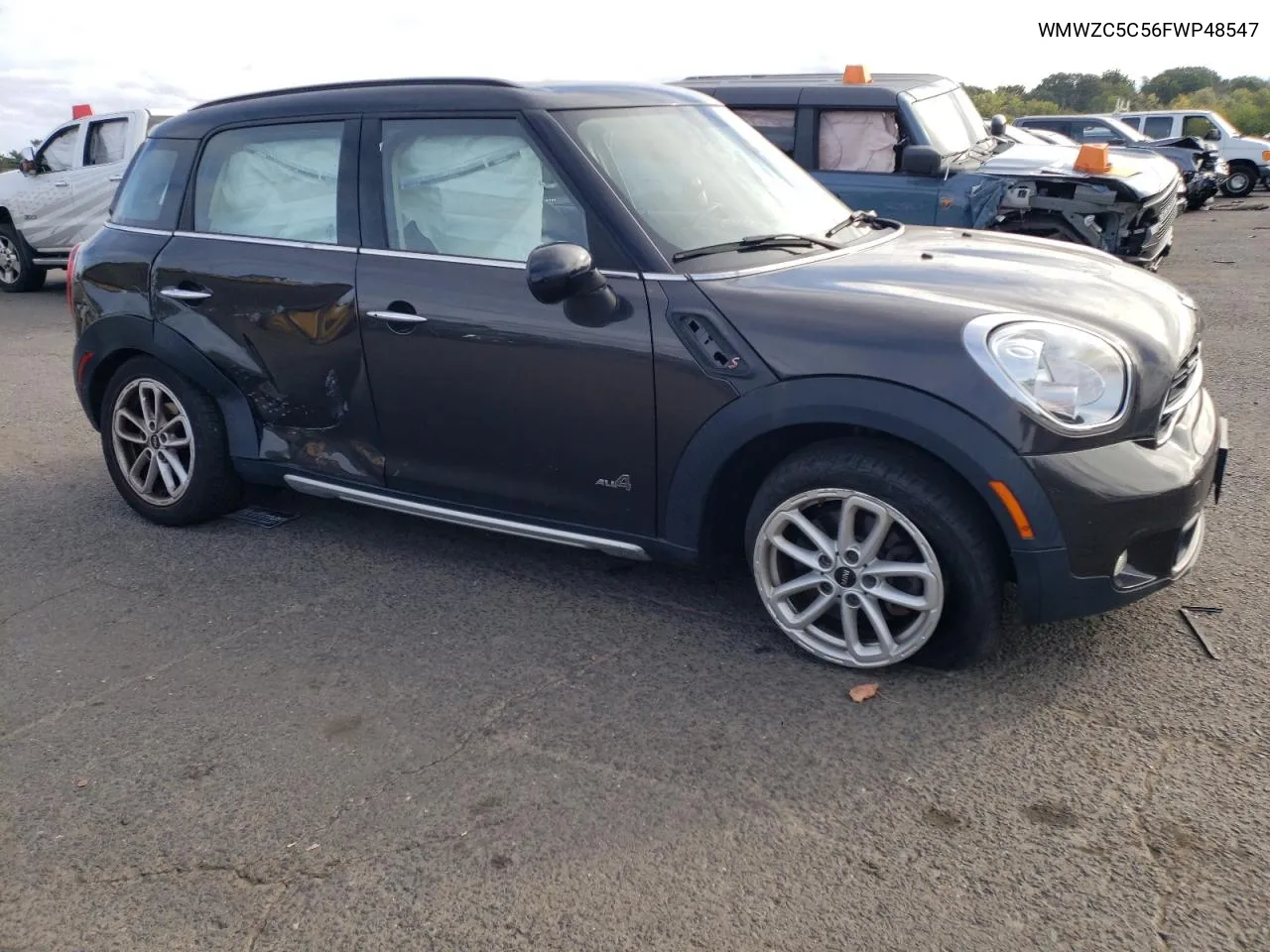 2015 Mini Cooper S Countryman VIN: WMWZC5C56FWP48547 Lot: 72688994