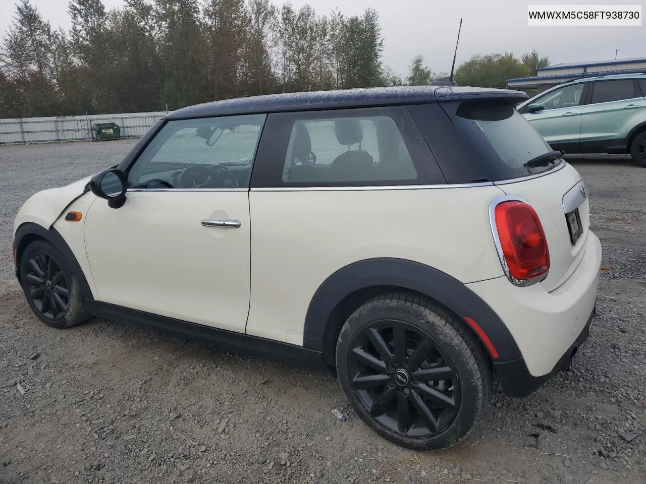 2015 Mini Cooper VIN: WMWXM5C58FT938730 Lot: 72852924