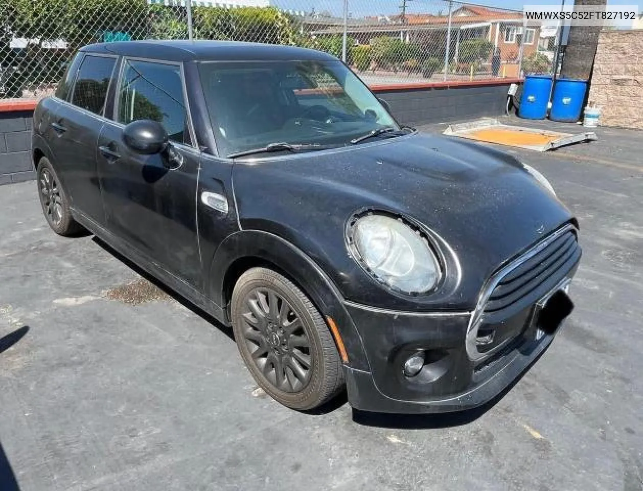 2015 Mini Cooper VIN: WMWXS5C52FT827192 Lot: 73066394