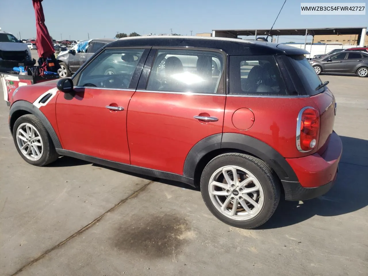 2015 Mini Cooper Countryman VIN: WMWZB3C54FWR42727 Lot: 73123174