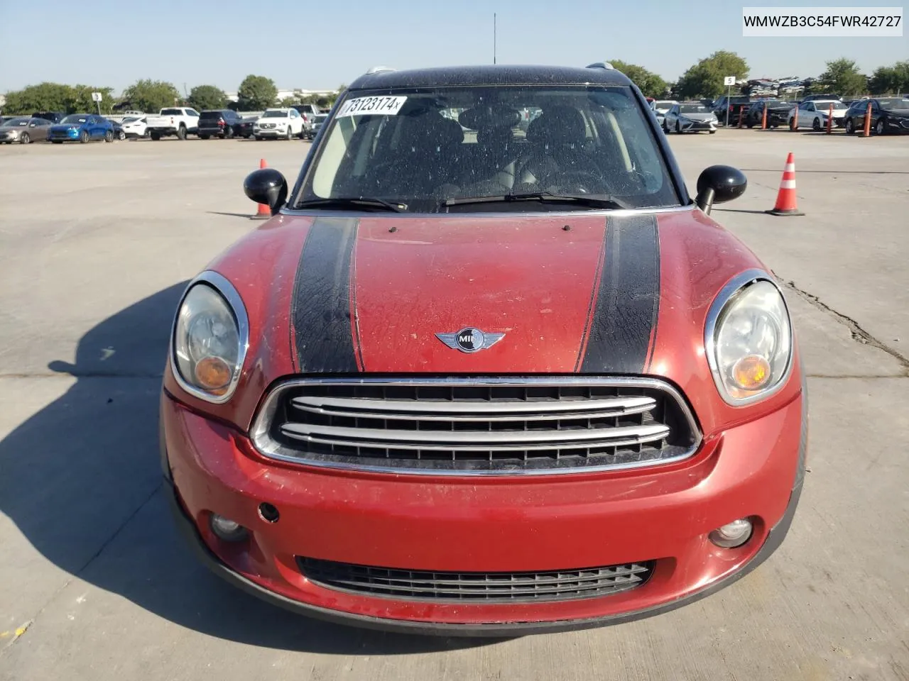 2015 Mini Cooper Countryman VIN: WMWZB3C54FWR42727 Lot: 73123174