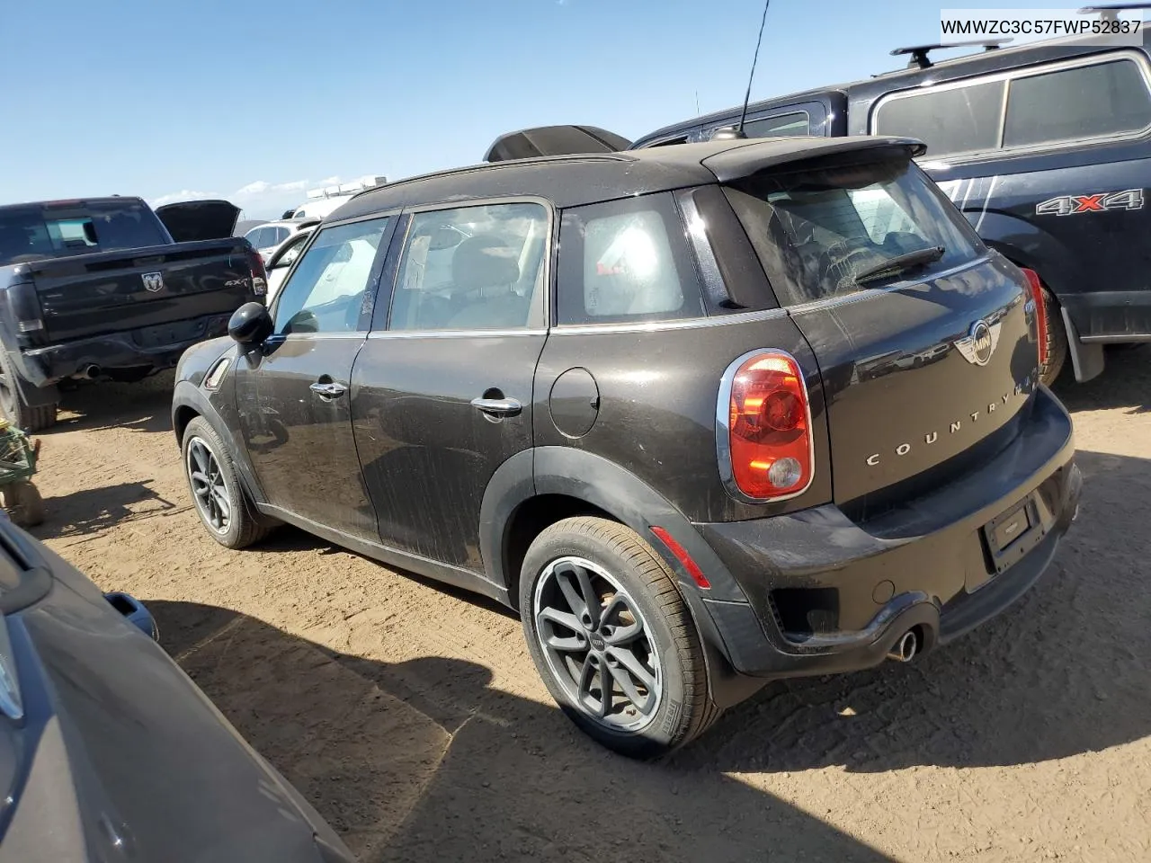 2015 Mini Cooper S Countryman VIN: WMWZC3C57FWP52837 Lot: 73131764