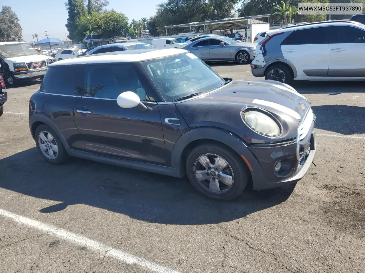 2015 Mini Cooper VIN: WMWXM5C53FT937890 Lot: 73529354