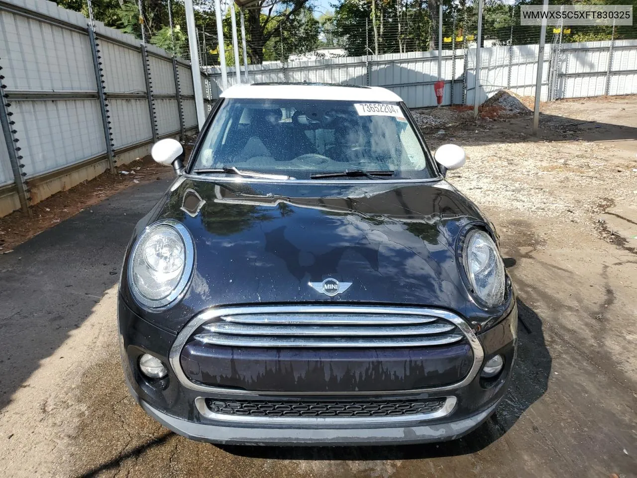 2015 Mini Cooper VIN: WMWXS5C5XFT830325 Lot: 73652204