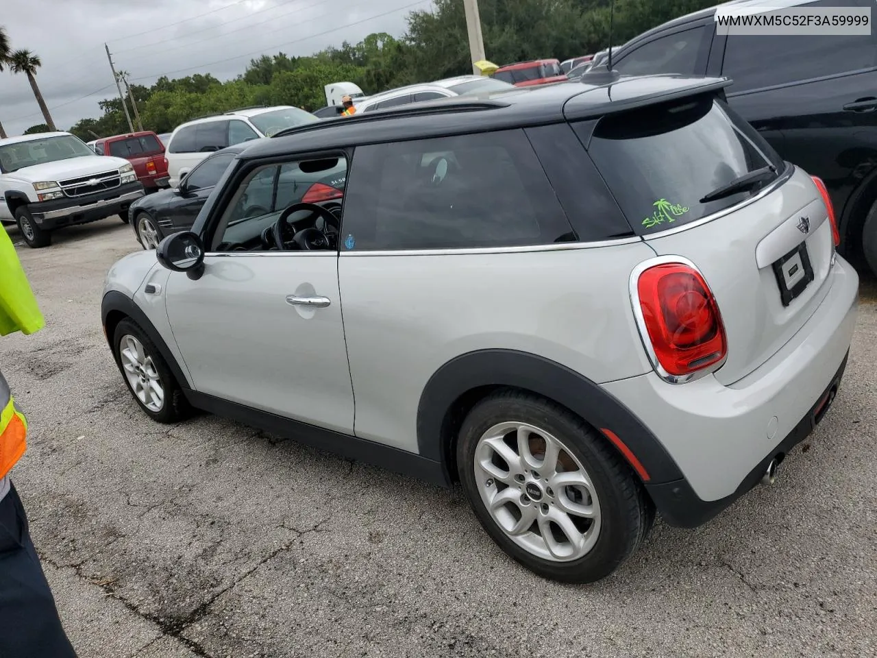 2015 Mini Cooper VIN: WMWXM5C52F3A59999 Lot: 74059344