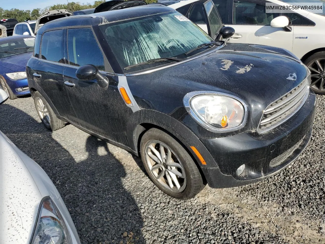 2015 Mini Cooper Countryman VIN: WMWZB3C56FWR45984 Lot: 74371654