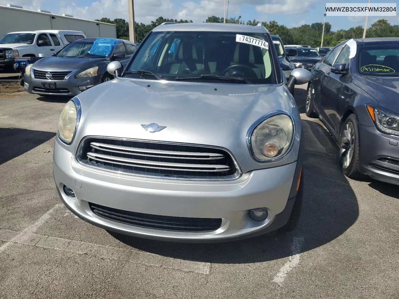 2015 Mini Cooper Countryman VIN: WMWZB3C5XFWM32804 Lot: 74377774