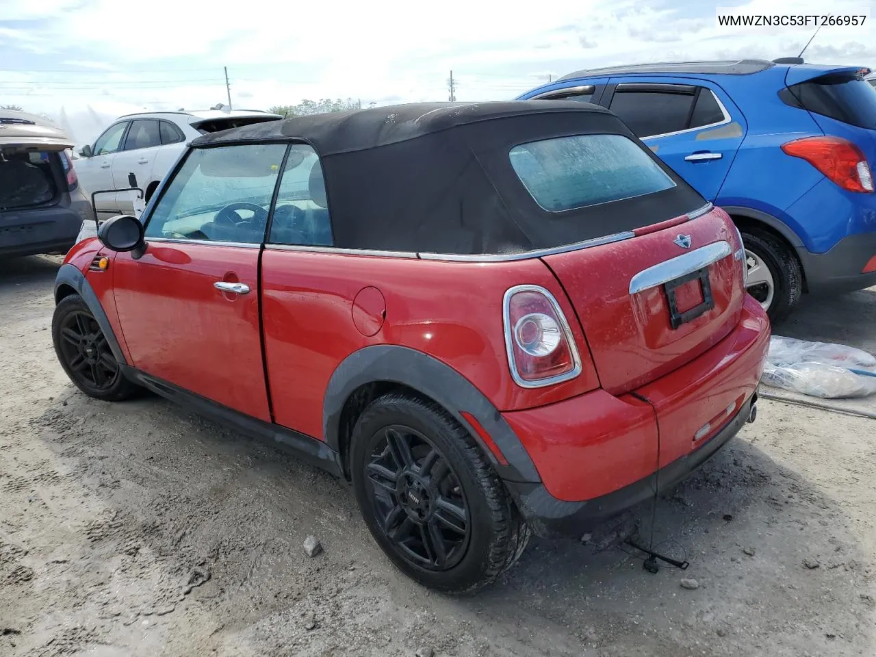 2015 Mini Cooper VIN: WMWZN3C53FT266957 Lot: 74564094