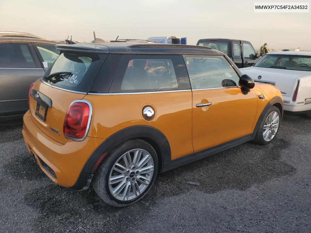 2015 Mini Cooper S VIN: WMWXP7C54F2A34532 Lot: 74680454