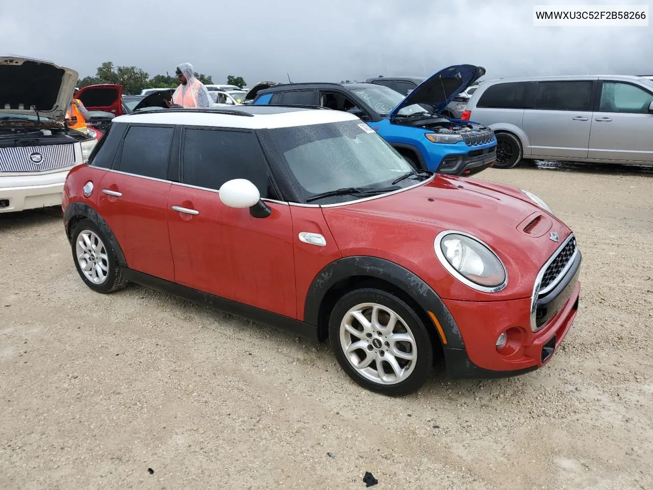 2015 Mini Cooper S VIN: WMWXU3C52F2B58266 Lot: 74732464