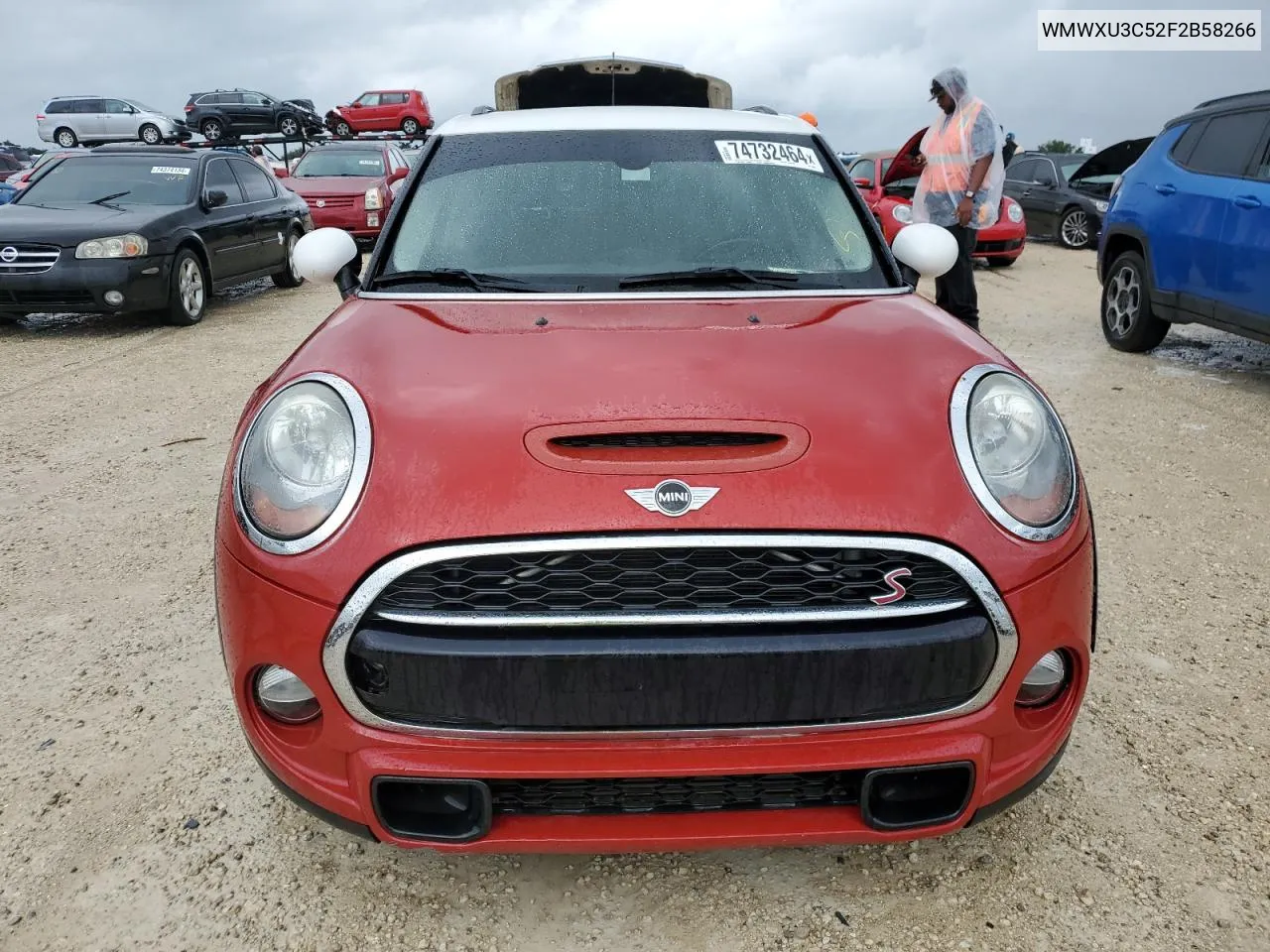 2015 Mini Cooper S VIN: WMWXU3C52F2B58266 Lot: 74732464