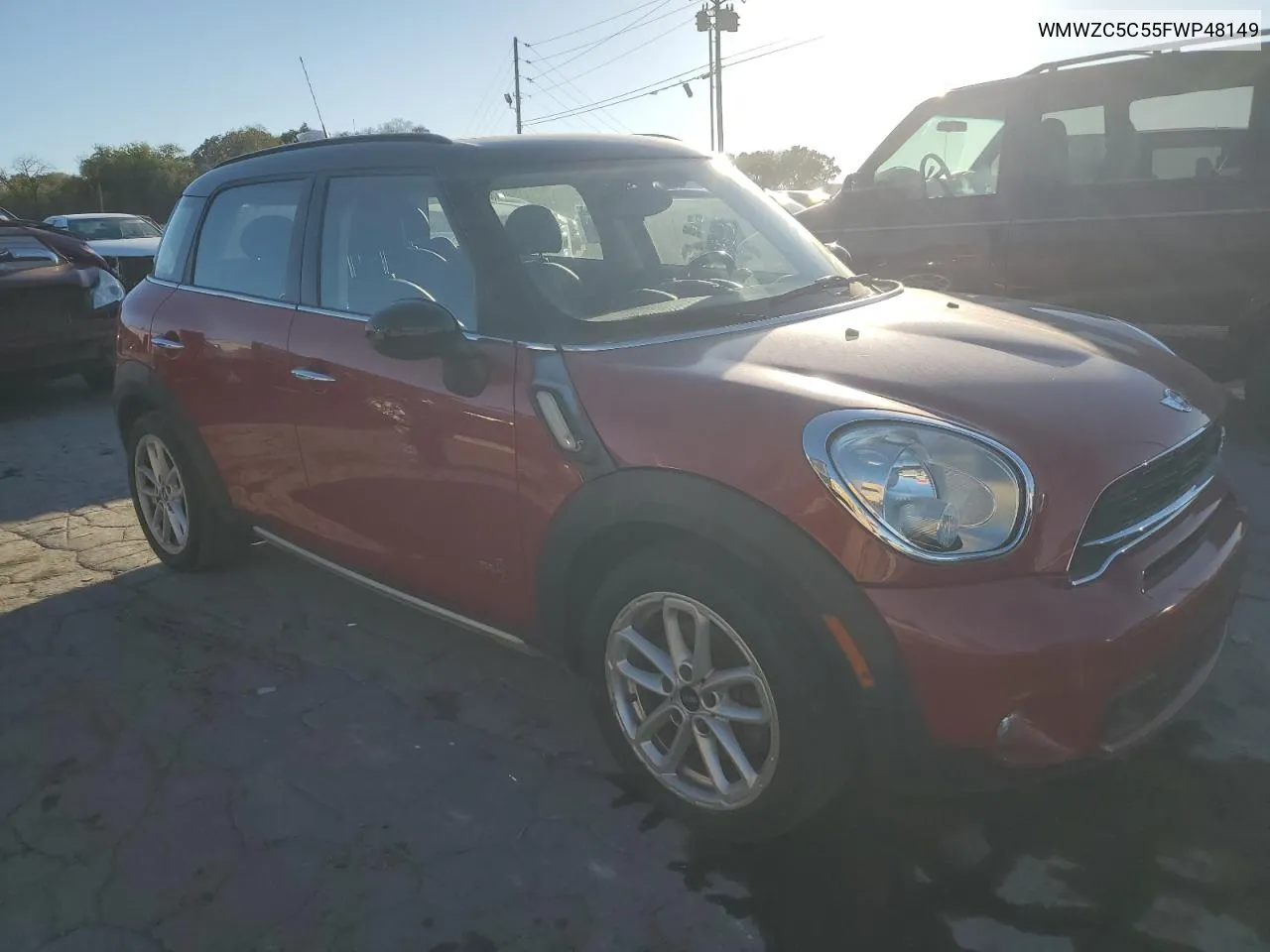 2015 Mini Cooper S Countryman VIN: WMWZC5C55FWP48149 Lot: 74886784