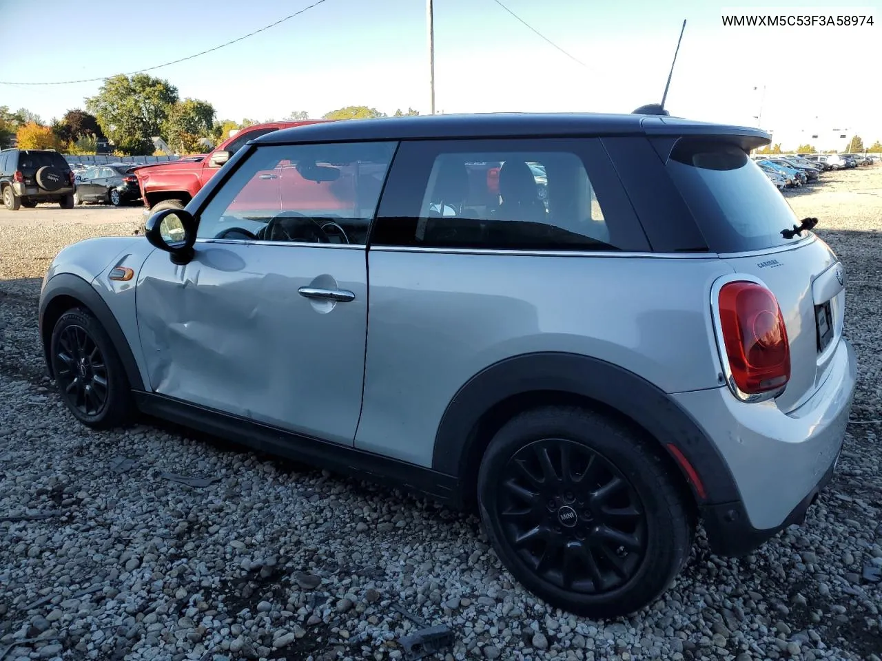 2015 Mini Cooper VIN: WMWXM5C53F3A58974 Lot: 75128994