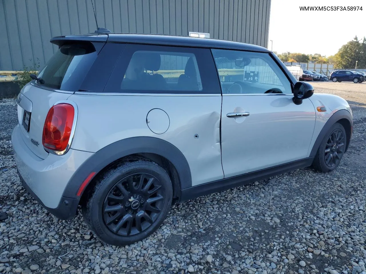 2015 Mini Cooper VIN: WMWXM5C53F3A58974 Lot: 75128994