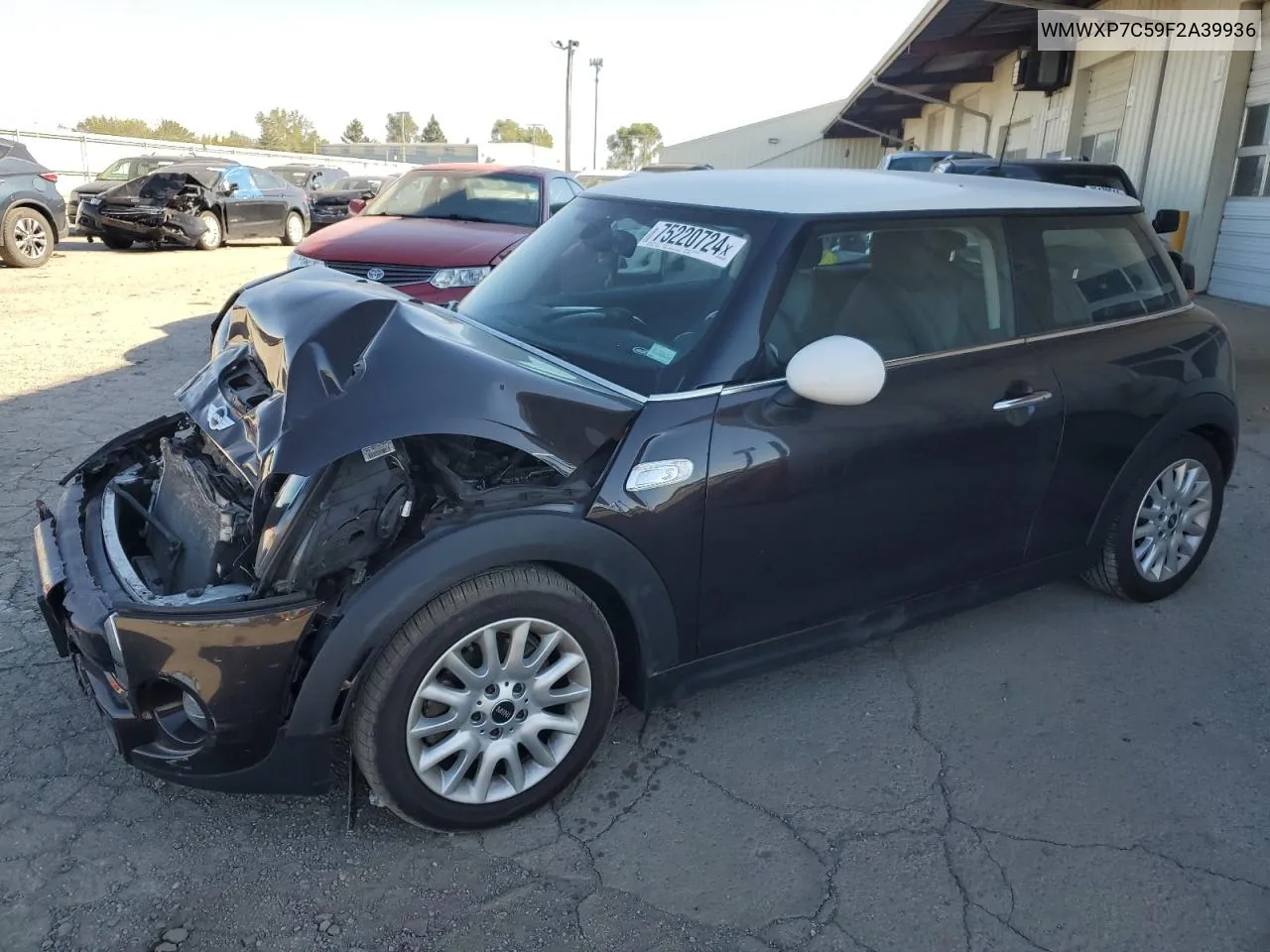 2015 Mini Cooper S VIN: WMWXP7C59F2A39936 Lot: 75220724