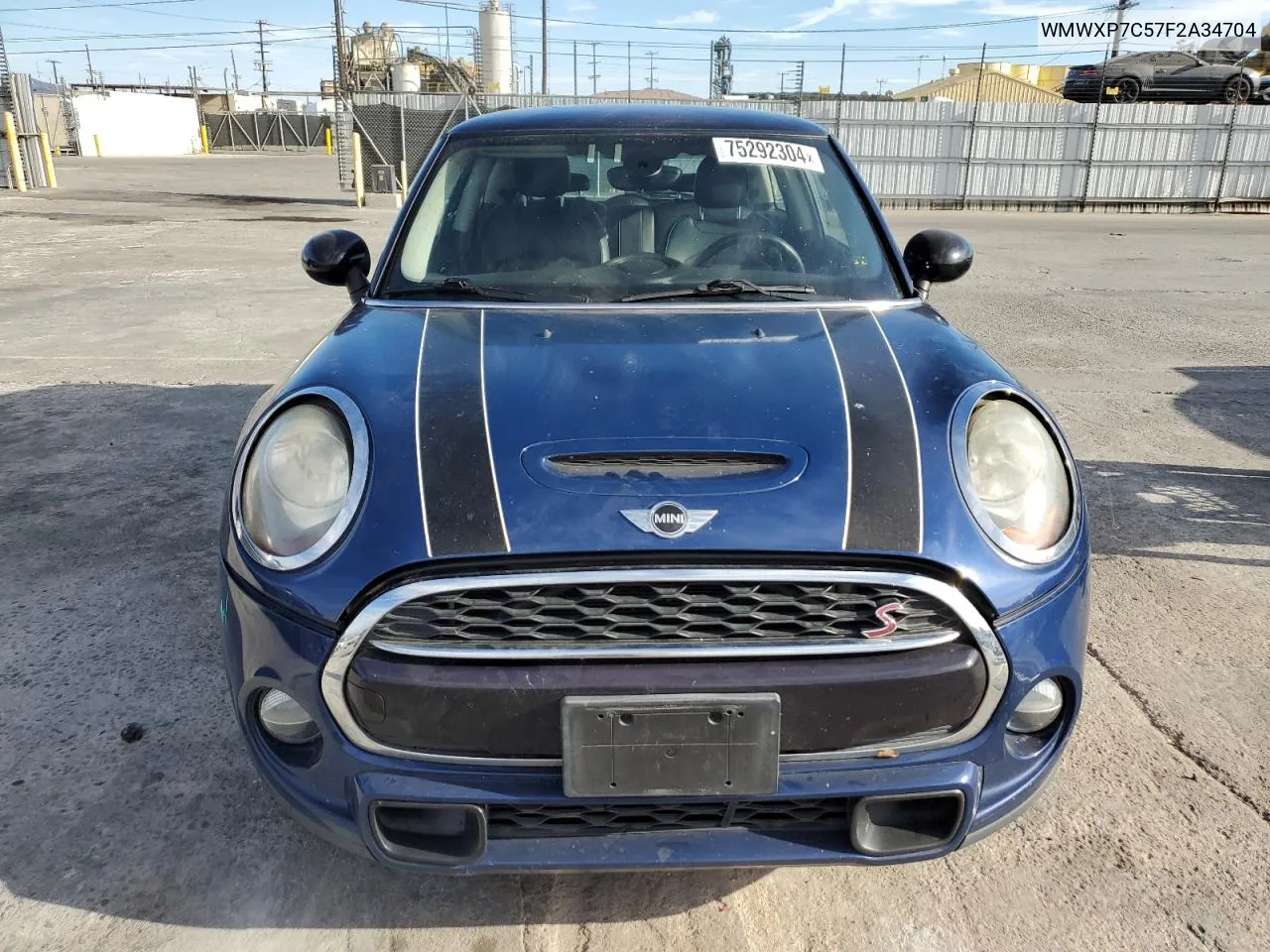 2015 Mini Cooper S VIN: WMWXP7C57F2A34704 Lot: 75292304