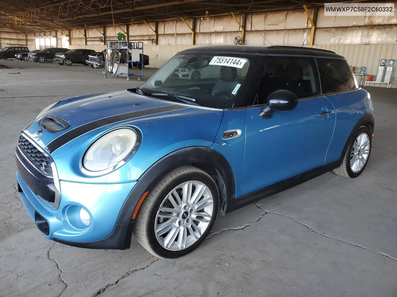 2015 Mini Cooper S VIN: WMWXP7C58F2C60332 Lot: 75514144