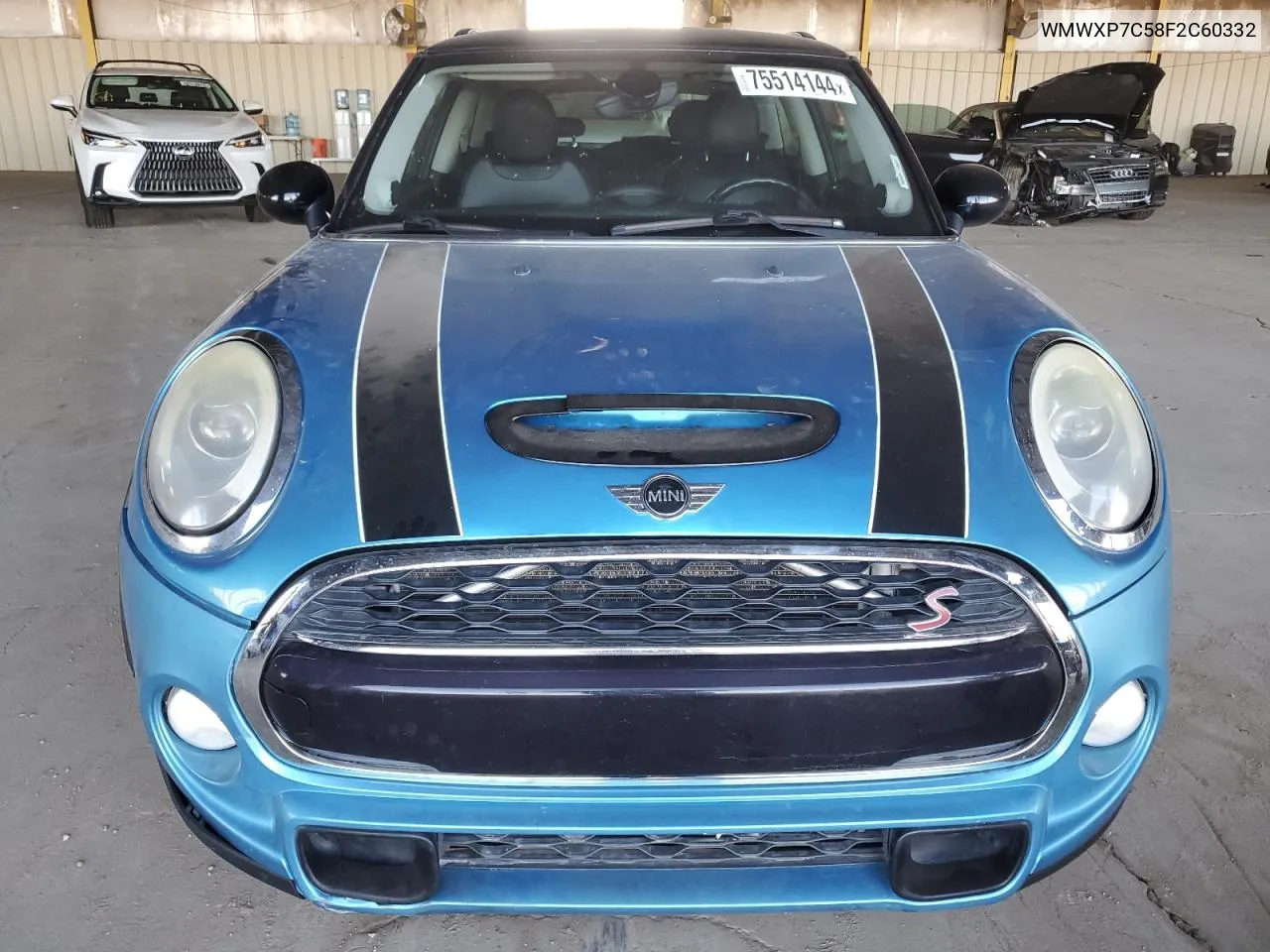 2015 Mini Cooper S VIN: WMWXP7C58F2C60332 Lot: 75514144