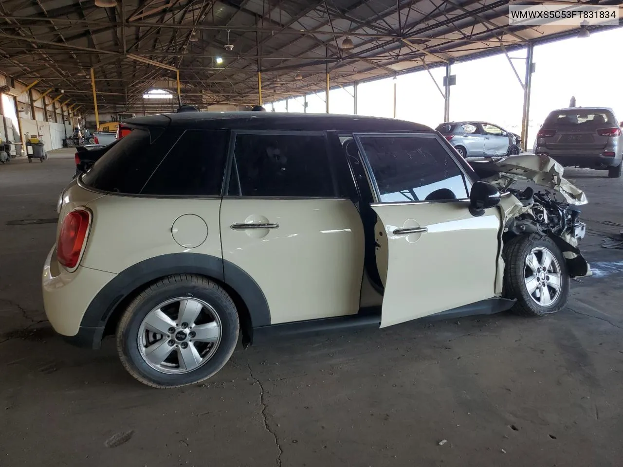 2015 Mini Cooper VIN: WMWXS5C53FT831834 Lot: 75534204