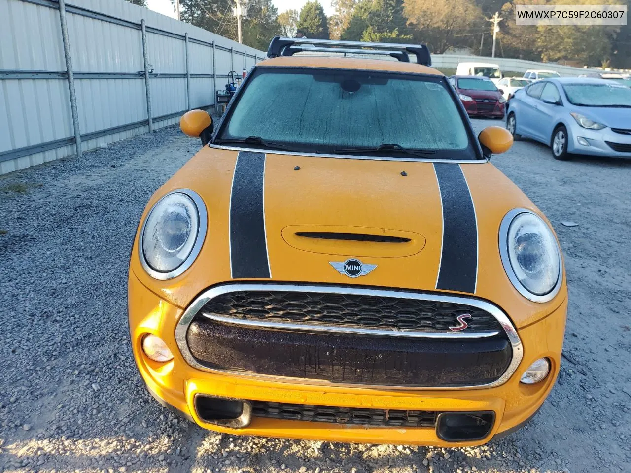 2015 Mini Cooper S VIN: WMWXP7C59F2C60307 Lot: 75772734