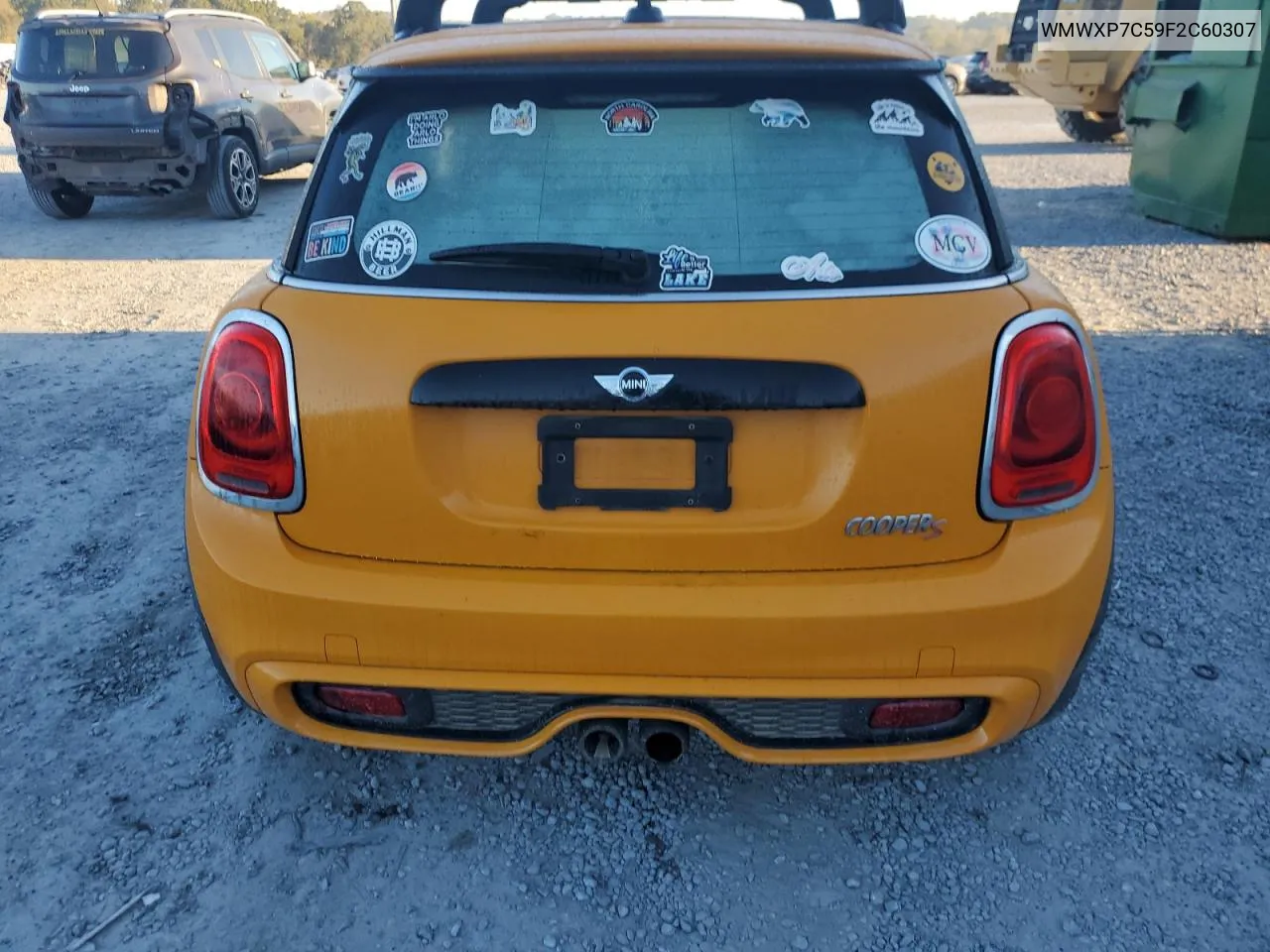 2015 Mini Cooper S VIN: WMWXP7C59F2C60307 Lot: 75772734