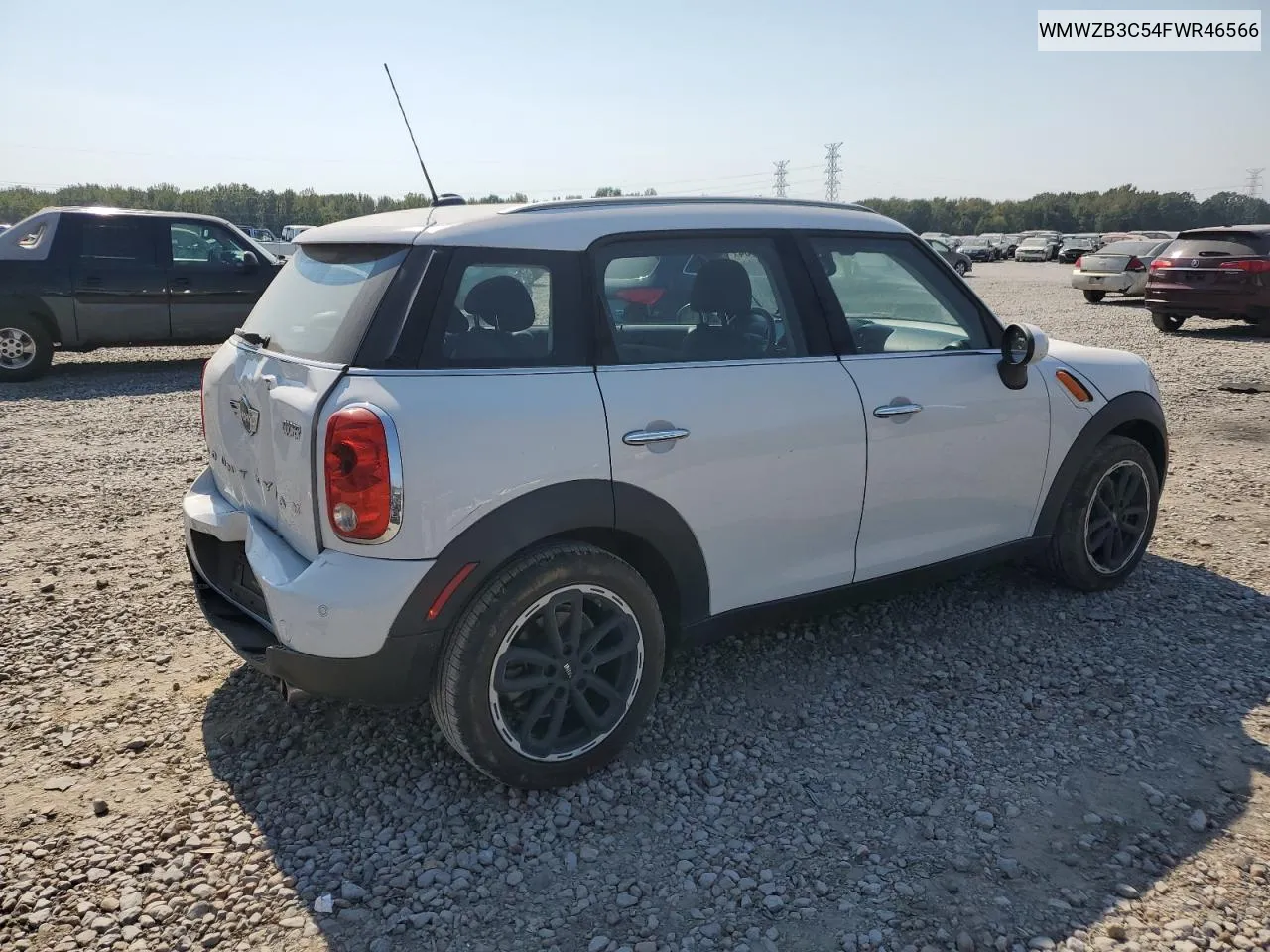 2015 Mini Cooper Countryman VIN: WMWZB3C54FWR46566 Lot: 75863154