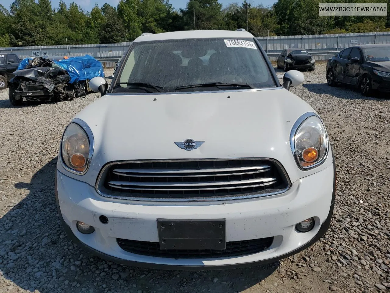 WMWZB3C54FWR46566 2015 Mini Cooper Countryman