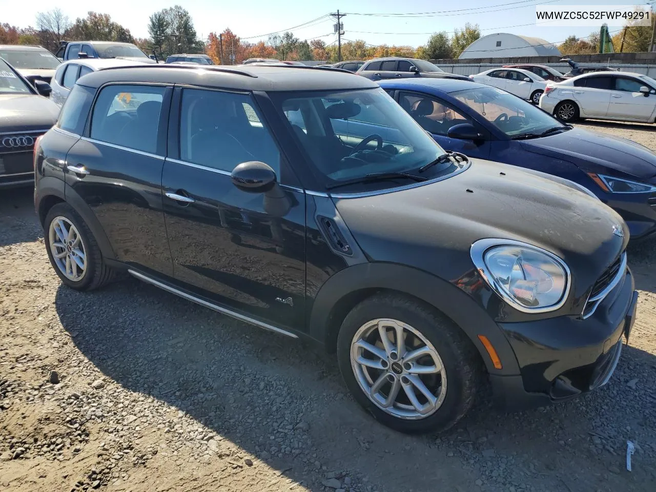 2015 Mini Cooper S Countryman VIN: WMWZC5C52FWP49291 Lot: 76130794