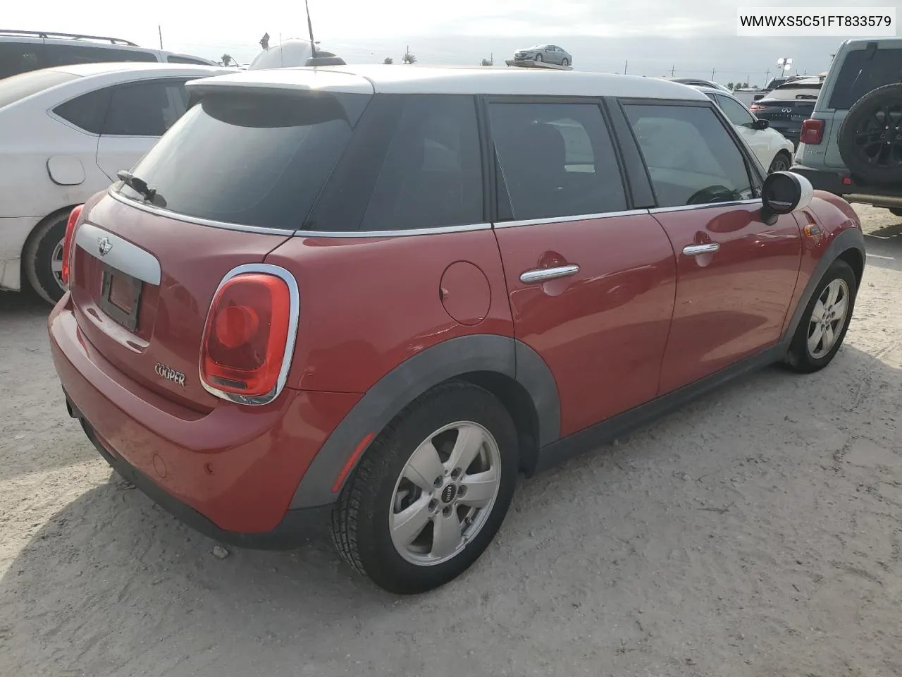 2015 Mini Cooper VIN: WMWXS5C51FT833579 Lot: 76607024