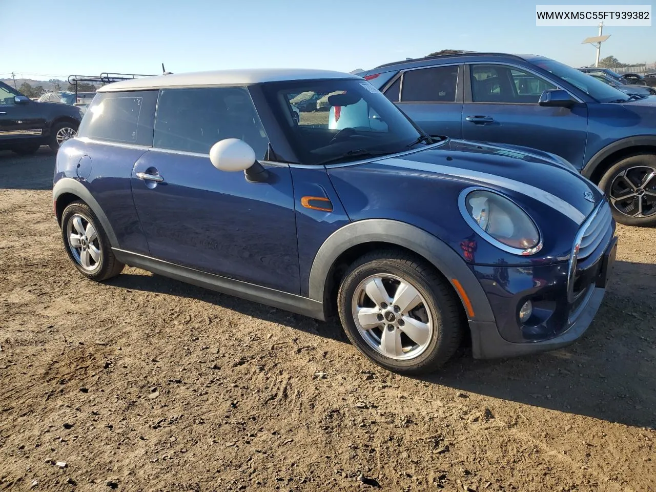 2015 Mini Cooper VIN: WMWXM5C55FT939382 Lot: 77763304