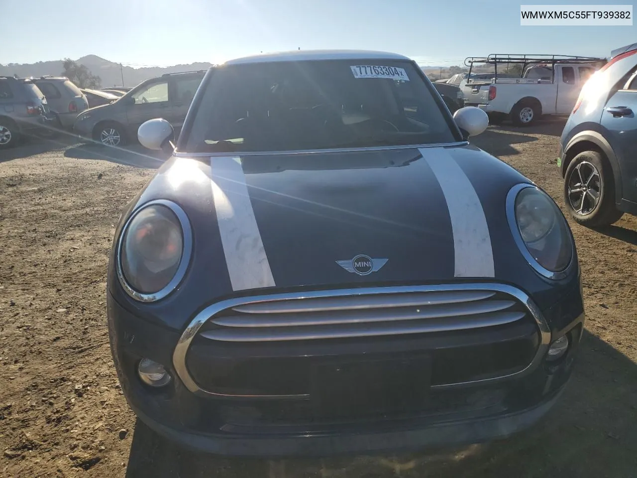 2015 Mini Cooper VIN: WMWXM5C55FT939382 Lot: 77763304