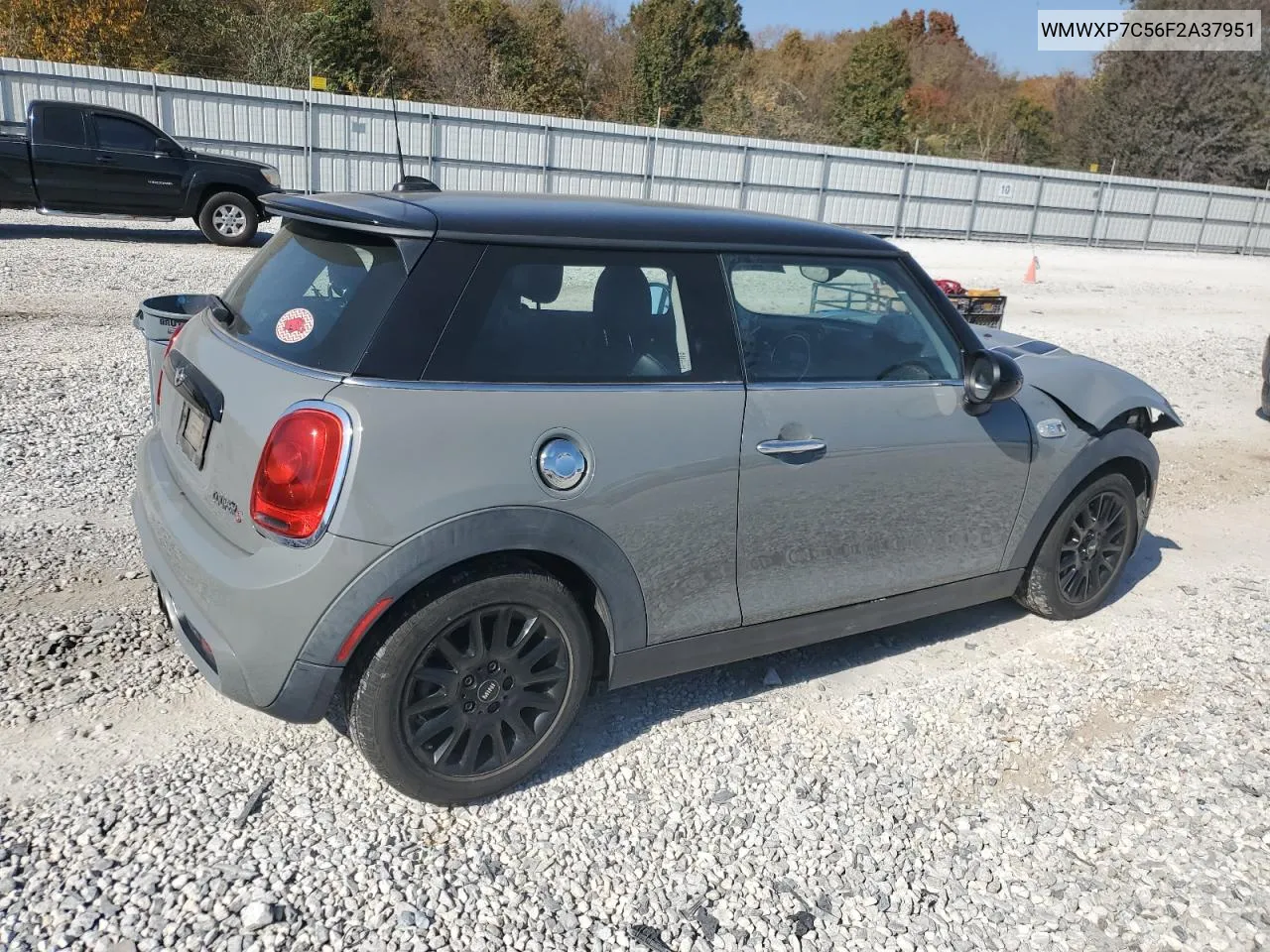 2015 Mini Cooper S VIN: WMWXP7C56F2A37951 Lot: 77780214