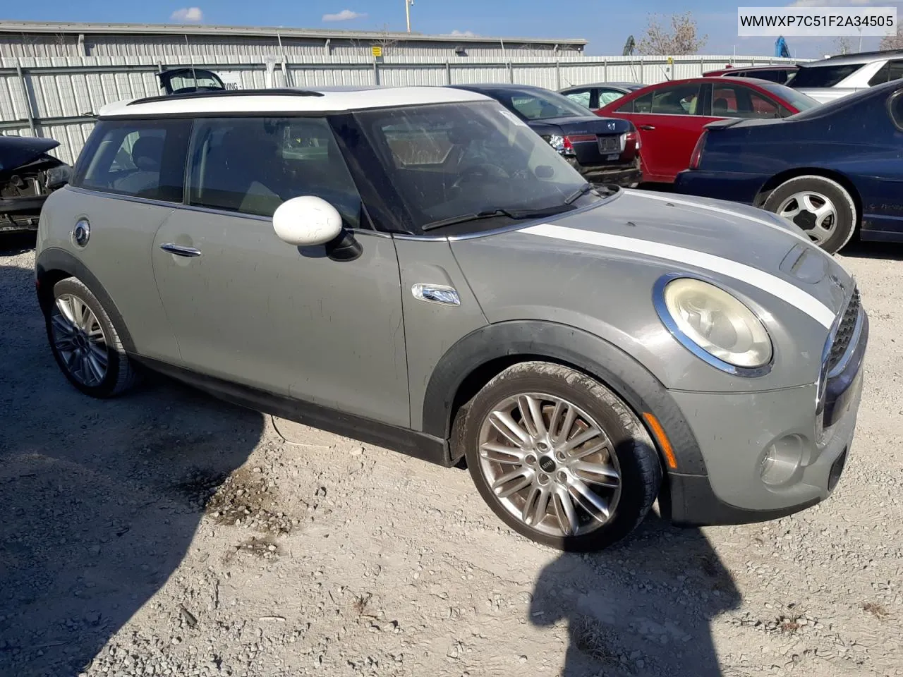 2015 Mini Cooper S VIN: WMWXP7C51F2A34505 Lot: 78138914