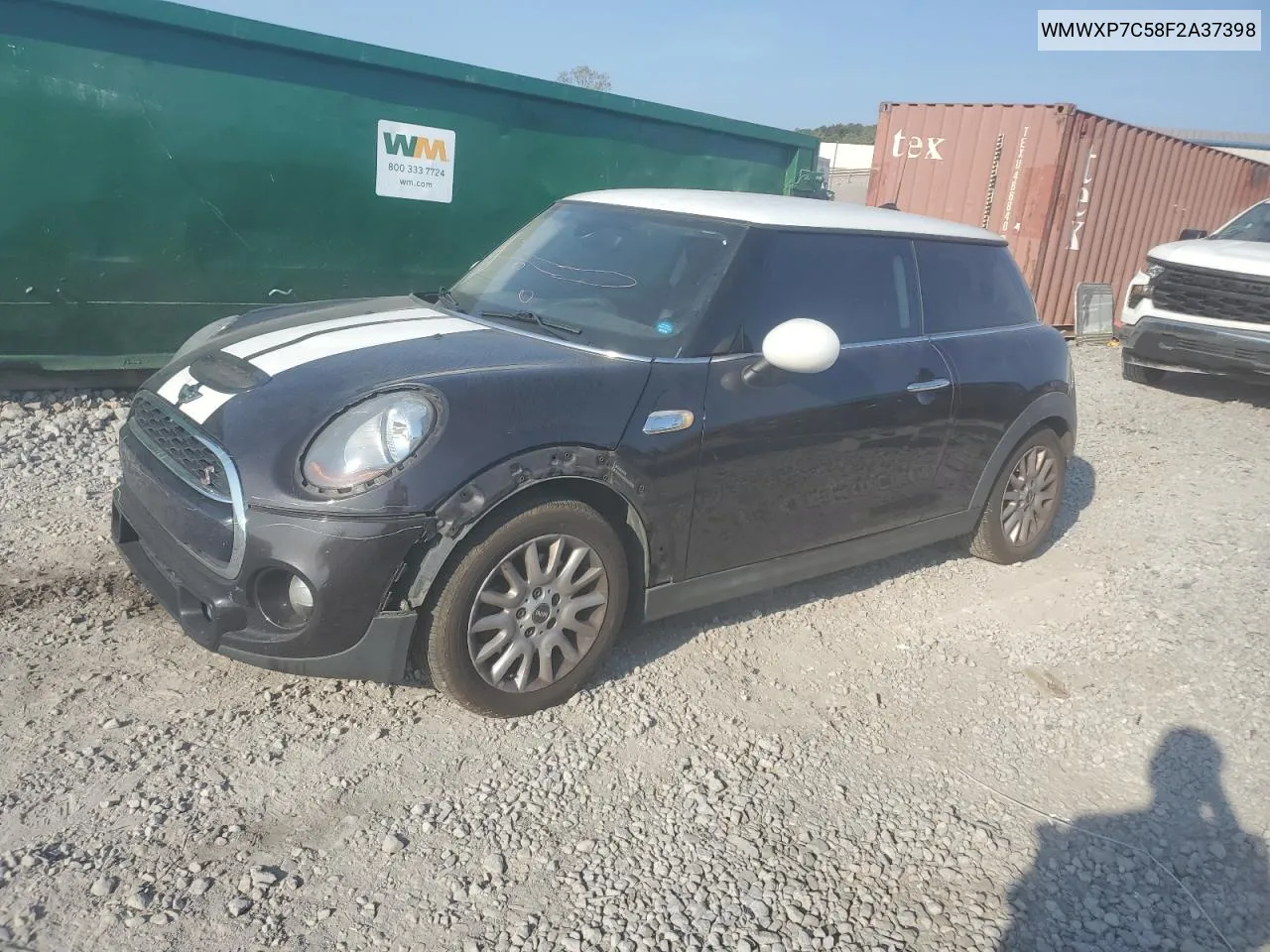 2015 Mini Cooper S VIN: WMWXP7C58F2A37398 Lot: 78158054