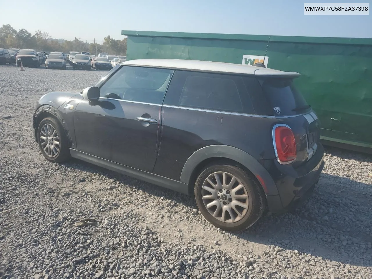 2015 Mini Cooper S VIN: WMWXP7C58F2A37398 Lot: 78158054