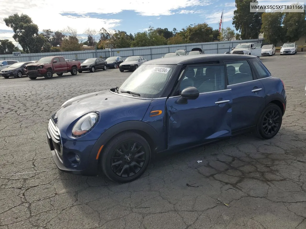 2015 Mini Cooper VIN: WMWXS5C5XFT831166 Lot: 78248204