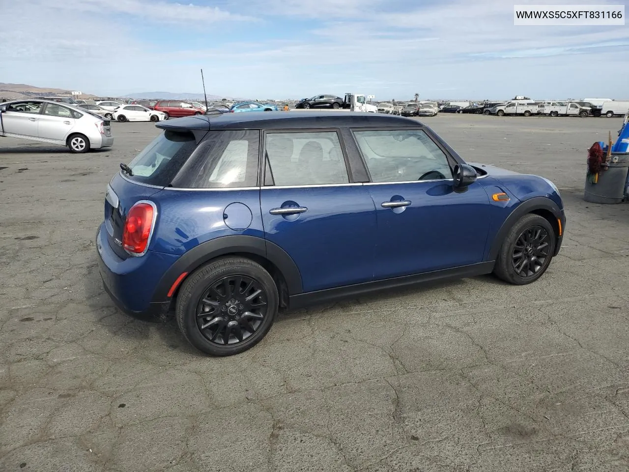 2015 Mini Cooper VIN: WMWXS5C5XFT831166 Lot: 78248204